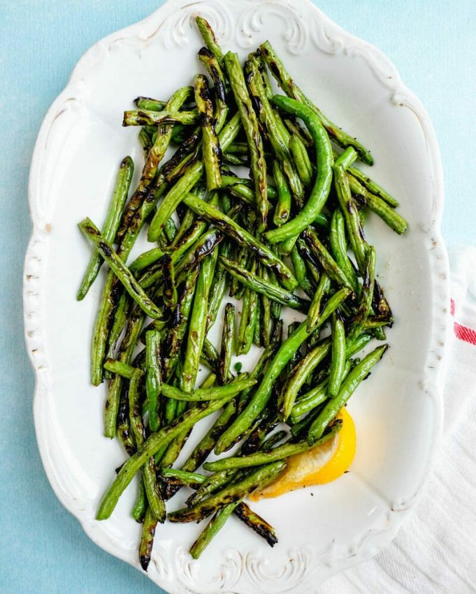 BEST Grilled Green Beans