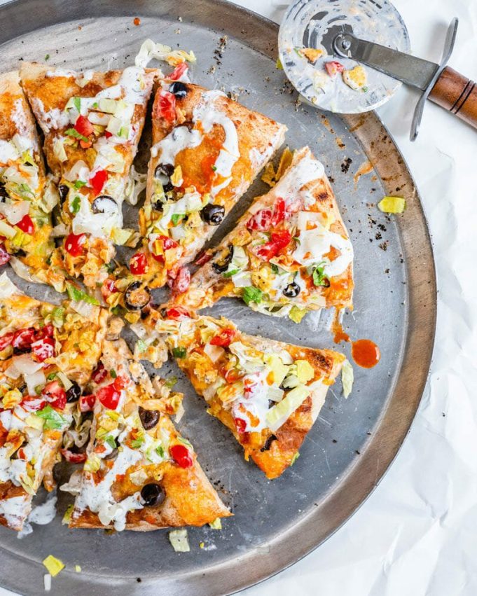 Best Ever Taco Pizza