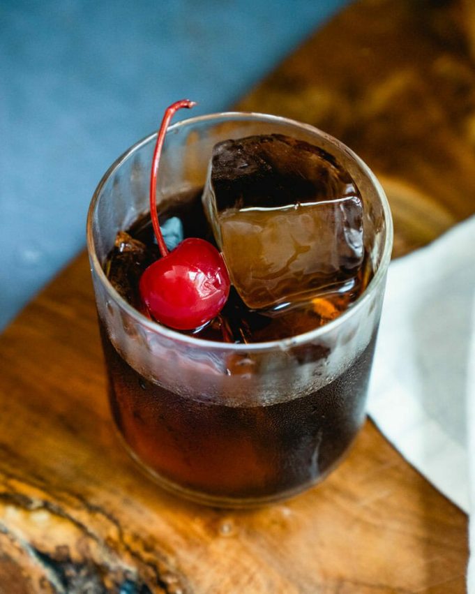 Black Russian Coffee Cocktail