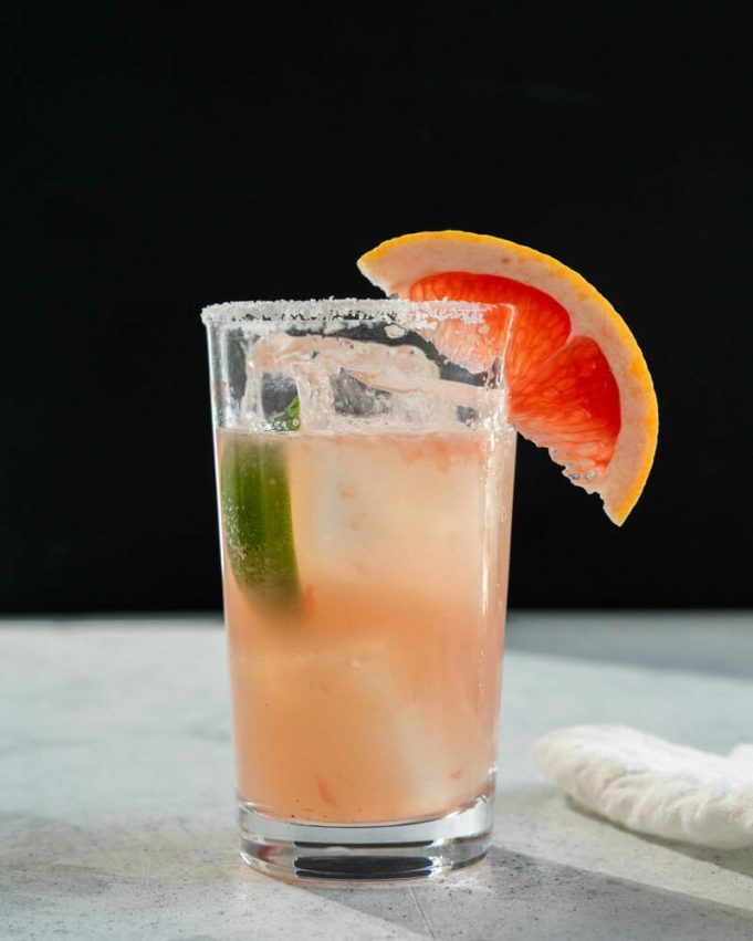 Classic Salty Dog Cocktail