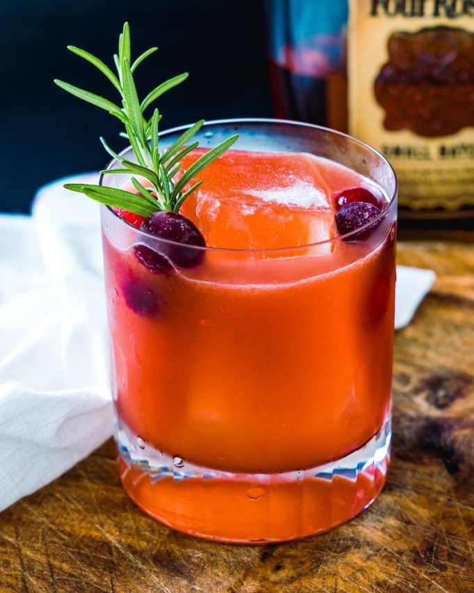 Cranberry Bourbon Cocktail