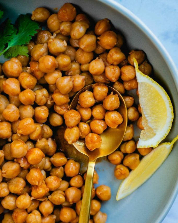 Easy Canned Chickpeas