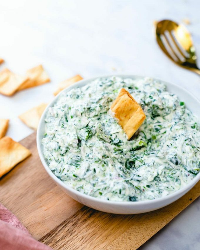 Easy Spinach Dip 10 Minutes