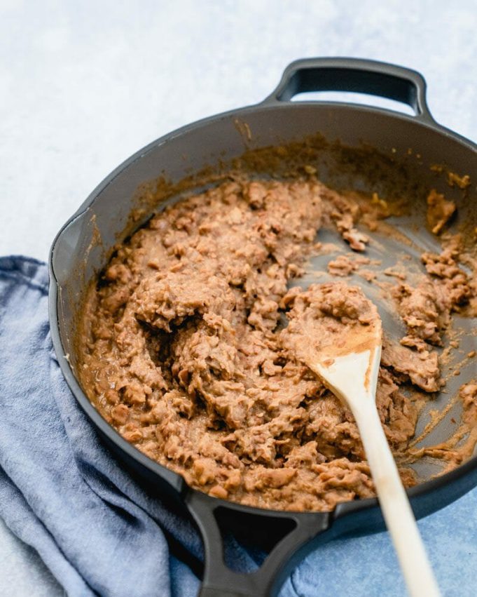 Easy Vegan Refried Beans WAY Better than Canned