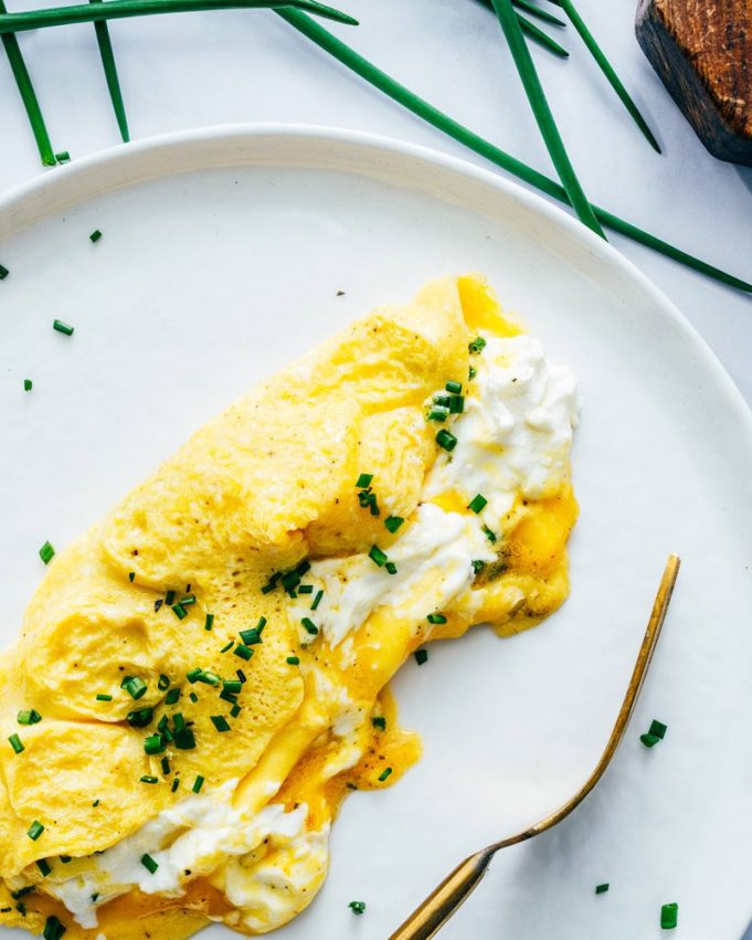 Goat Cheese Omelette