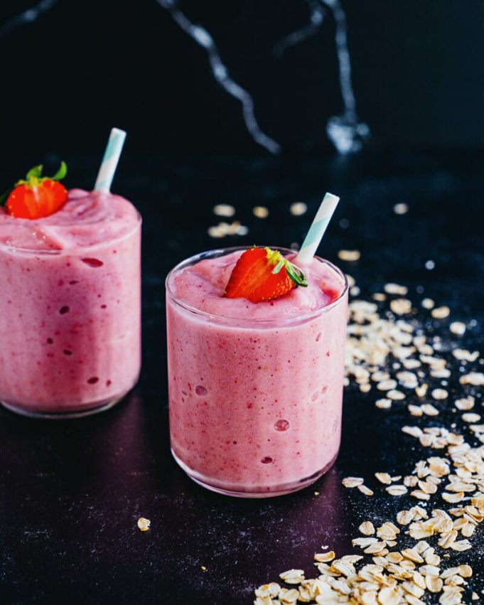 Oat Milk Smoothie With Any Fruit