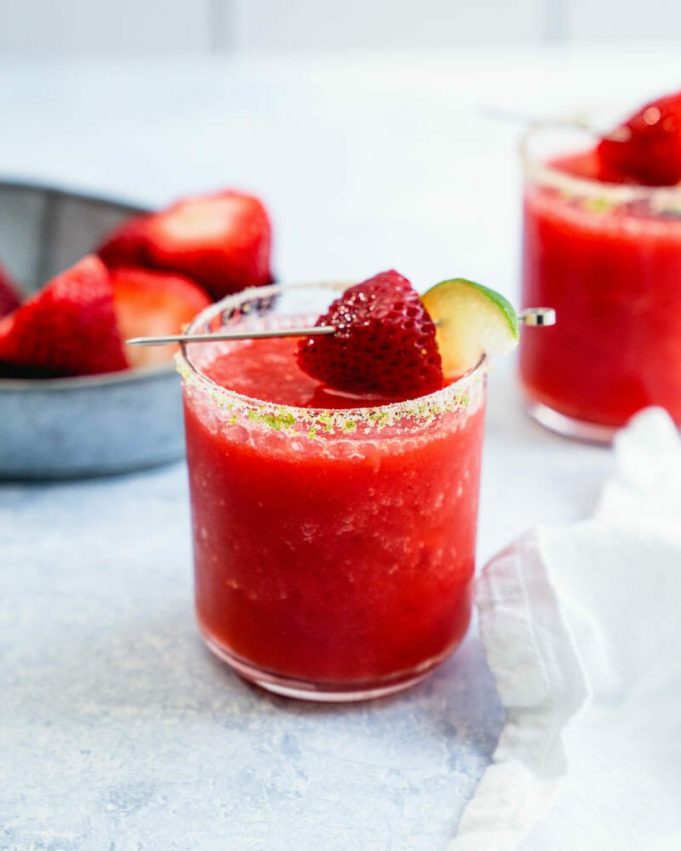 Perfect Strawberry Margarita Frozen