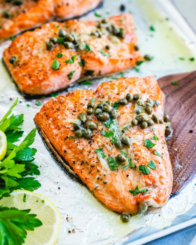 Quick Broiled Salmon
