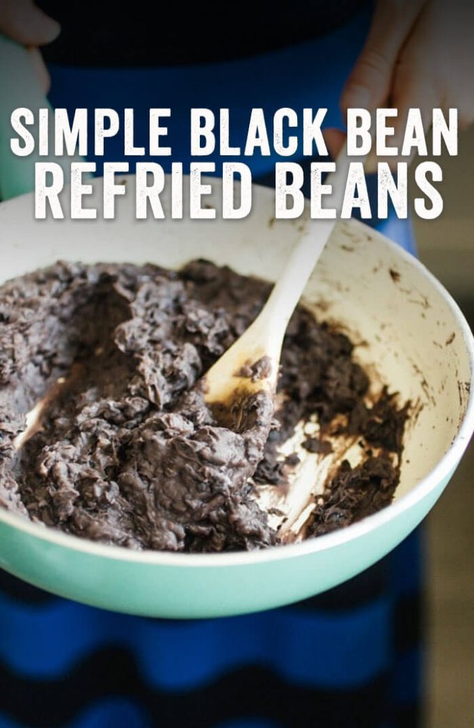 Refried Black Beans Recipe