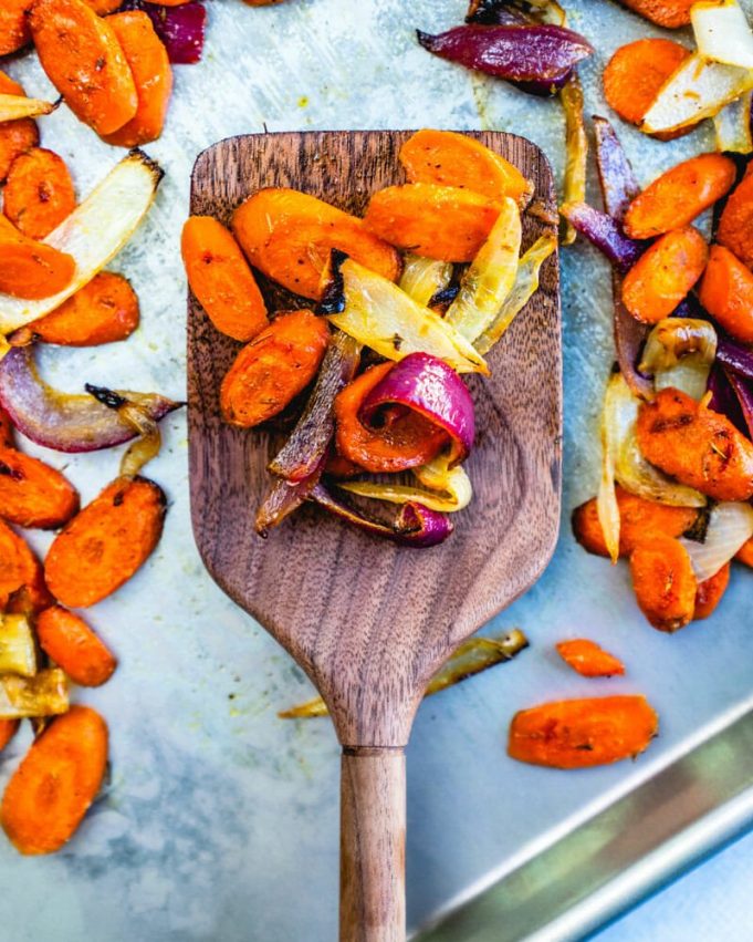 Roasted Carrots and Onions Best Flavor