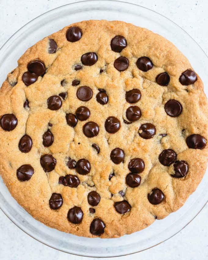 The Best Chewy Cookie Cake Recipe