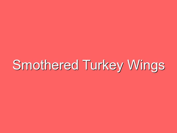 smothered turkey wings 35871